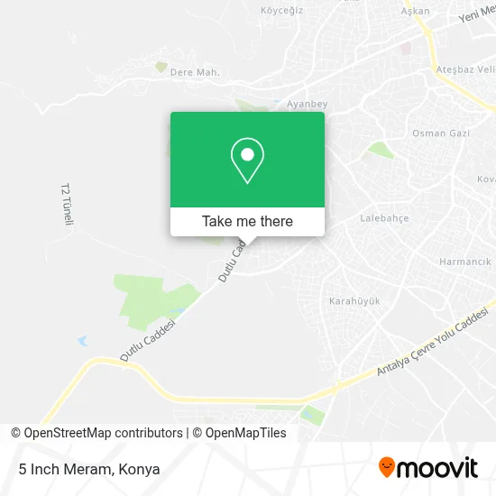 5 Inch Meram map