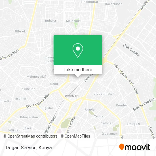 Doğan Service map