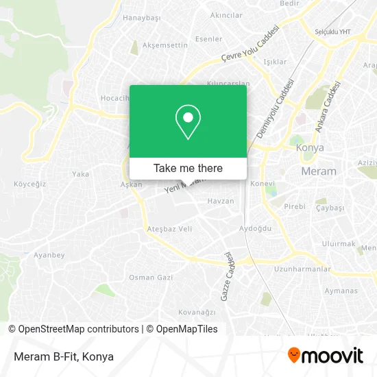Meram B-Fit map