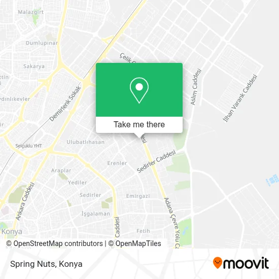 Spring Nuts map