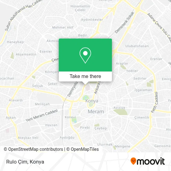Rulo Çim map