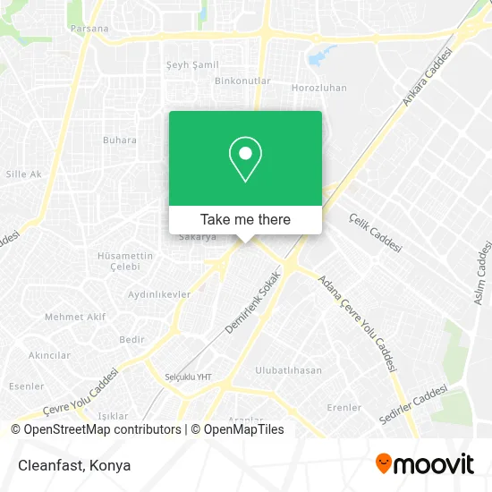 Cleanfast map