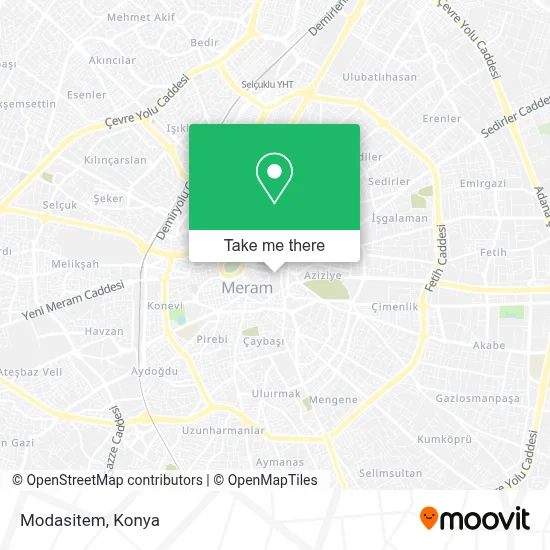 Modasitem map