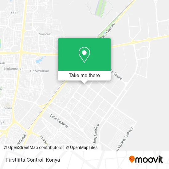 Firstlifts Control map