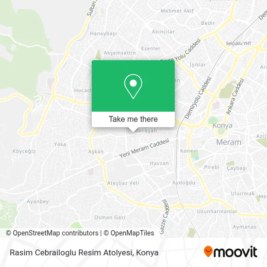 Rasim Cebrailoglu Resim Atolyesi map