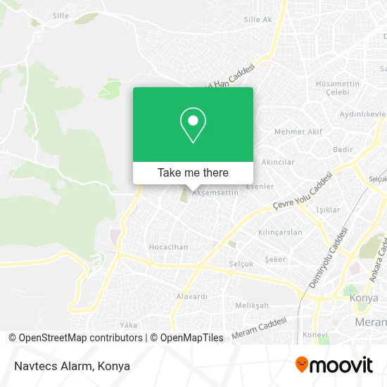 Navtecs Alarm map