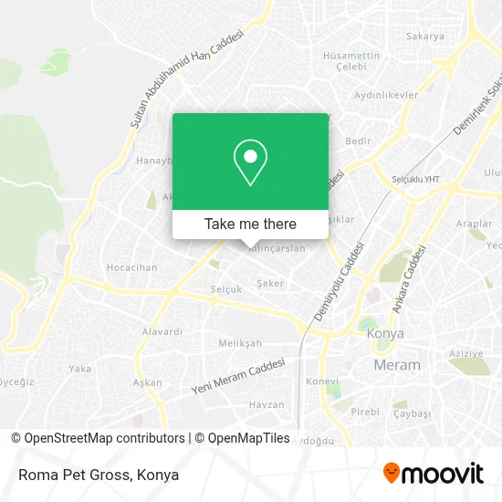 Roma Pet Gross map