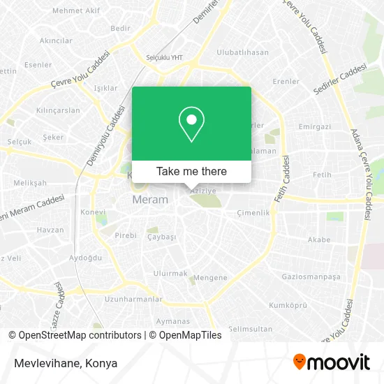 Mevlevihane map