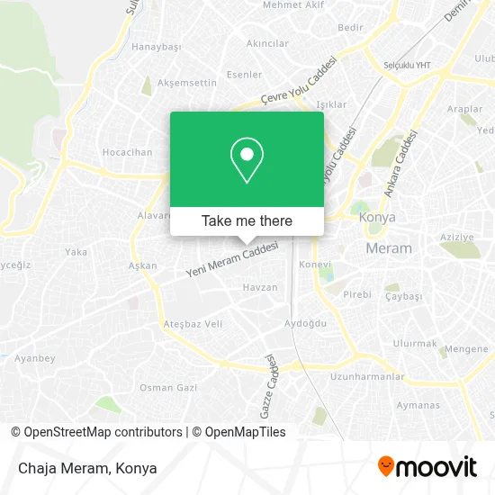Chaja Meram map