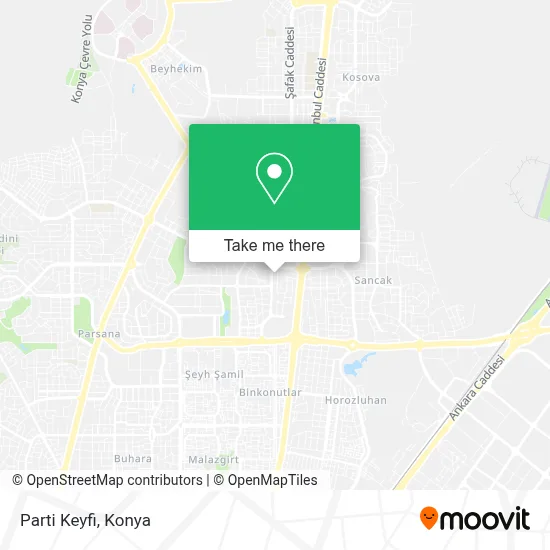 Parti Keyfi map