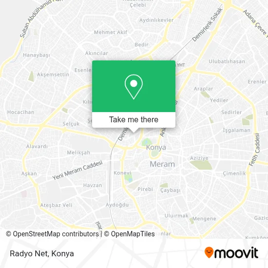 Radyo Net map