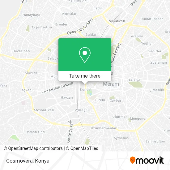 Cosmovera map