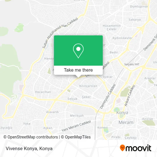 Vivense Konya map