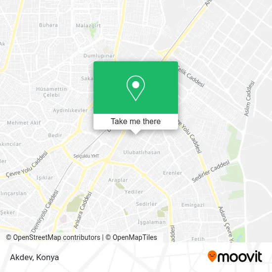 Akdev map