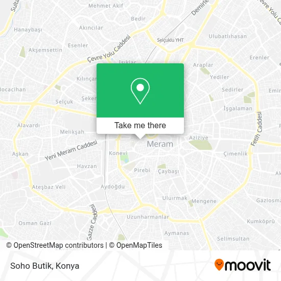 Soho Butik map