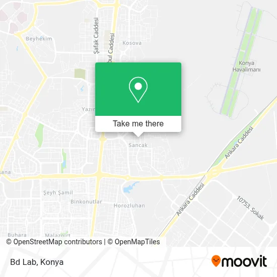 Bd Lab map