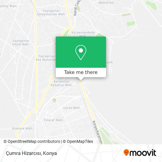 Çumra Hizarcısı map