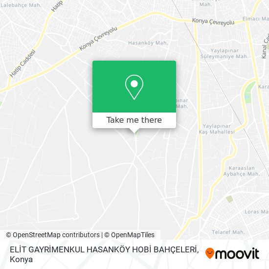 ELİT GAYRİMENKUL HASANKÖY HOBİ BAHÇELERİ map