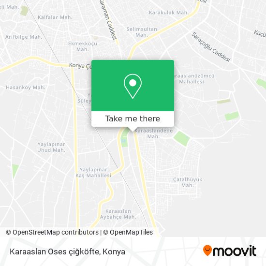 Karaaslan Oses çiğköfte map