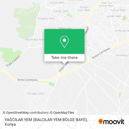 YAĞCILAR YEM (BALCILAR YEM BÖLGE BAYİİ) map