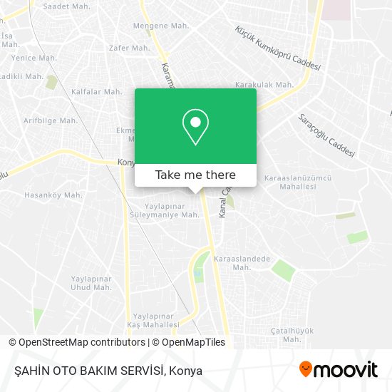 ŞAHİN OTO BAKIM SERVİSİ map