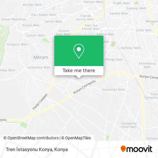 Tren İstasyonu Konya map