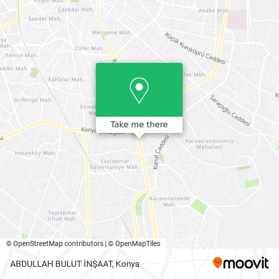 ABDULLAH BULUT İNŞAAT map