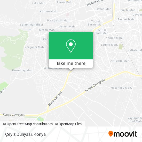 Çeyiz Dünyası map