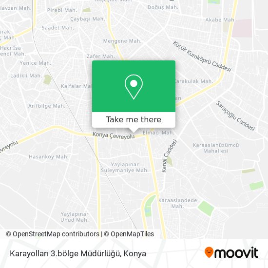 Karayolları 3.bölge Müdürlüğü map