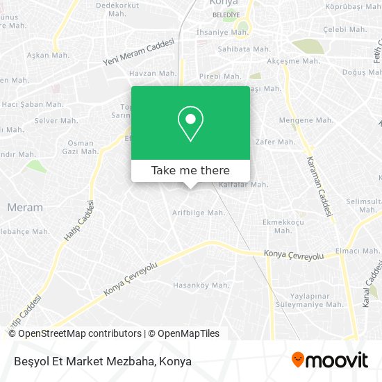 Beşyol Et Market Mezbaha map