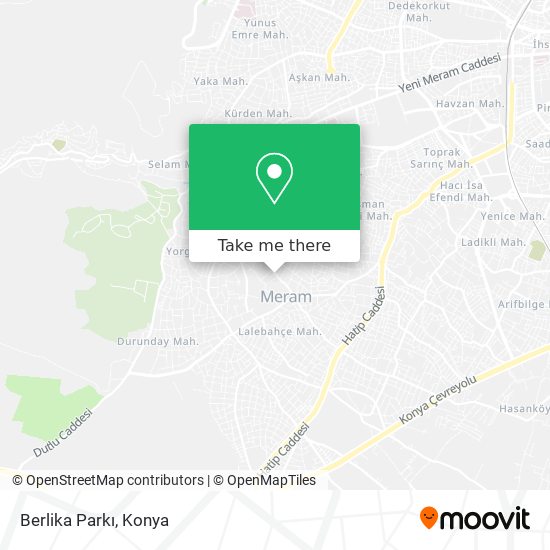 Berlika Parkı map