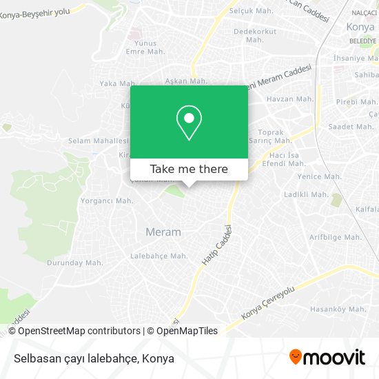 Selbasan çayı lalebahçe map