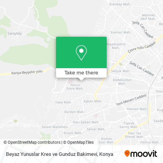 Beyaz Yunuslar Kres ve Gunduz Bakimevi map