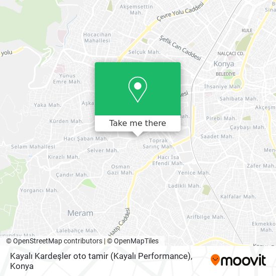 Kayalı  Kardeşler oto tamir (Kayalı Performance) map