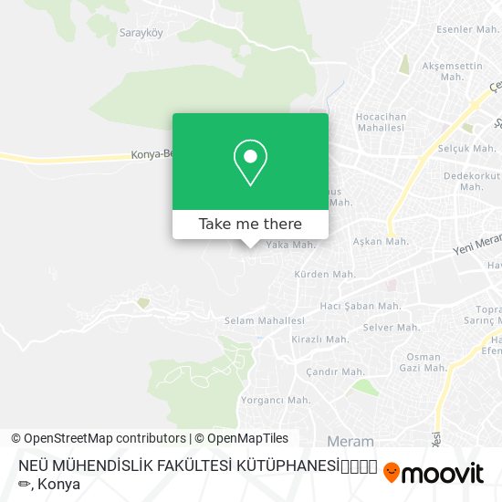 NEÜ MÜHENDİSLİK FAKÜLTESİ KÜTÜPHANESİ📚📑📏📐✏ map