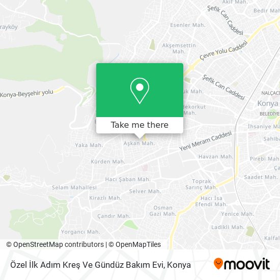 Özel İlk Adım Kreş Ve Gündüz Bakım Evi map