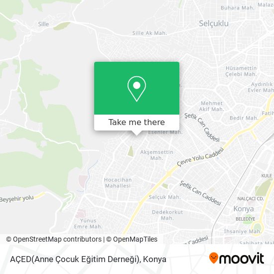 AÇED(Anne Çocuk Eğitim Derneği) map