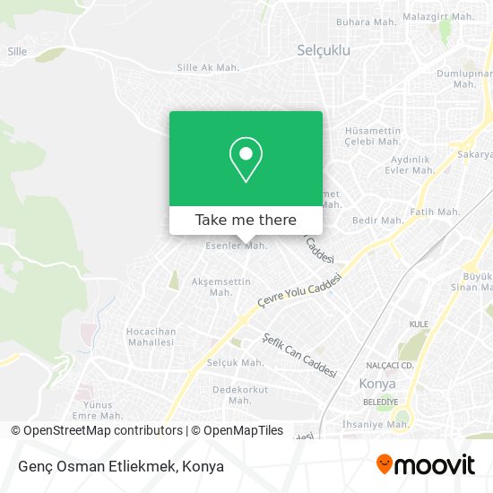 Genç Osman Etliekmek map