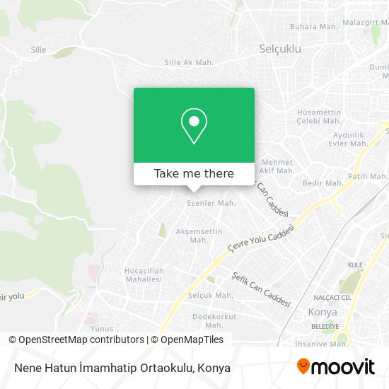 Nene Hatun İmamhatip Ortaokulu map