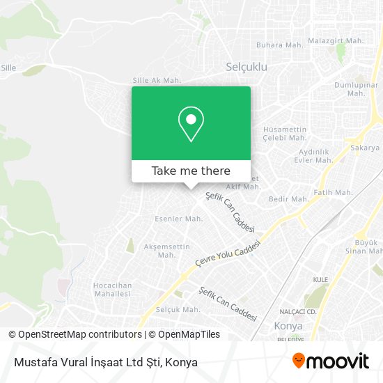 Mustafa Vural İnşaat Ltd Şti map