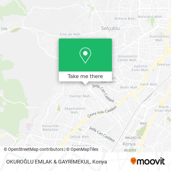 OKUROĞLU EMLAK & GAYRİMEKUL map