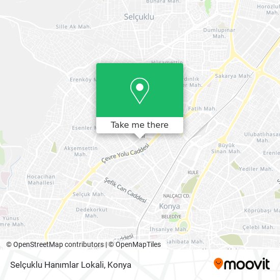 Selçuklu Hanımlar Lokali map