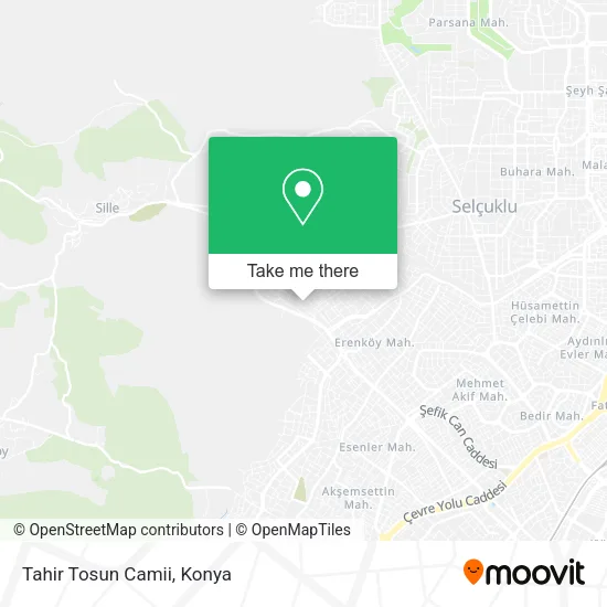 Tahir Tosun Camii map