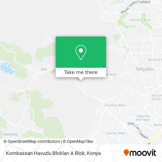 Kombassan Havuzlu Blokları A Blok map