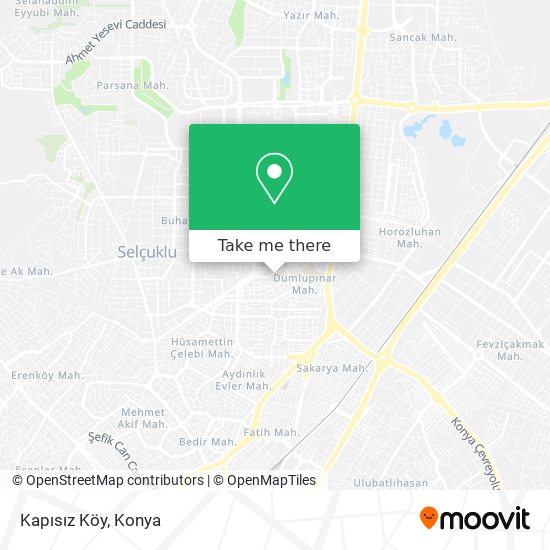 Kapısız Köy map
