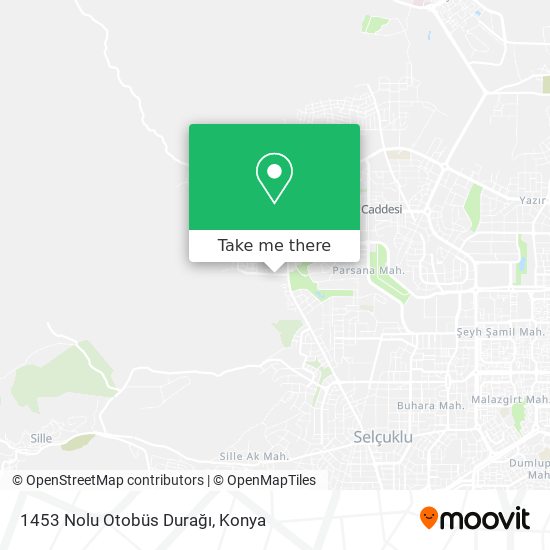 1453 Nolu Otobüs Durağı map