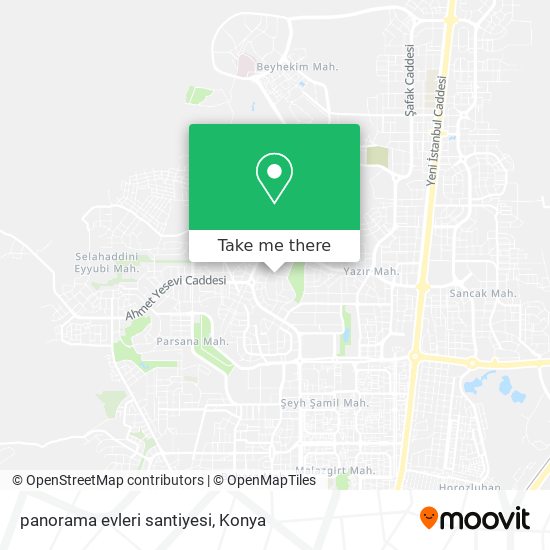 panorama evleri santiyesi map