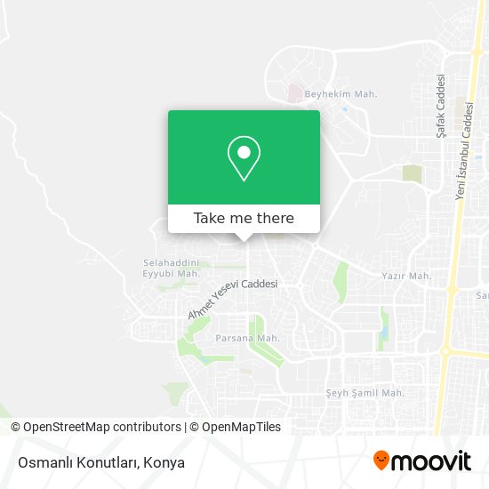 Osmanlı Konutları map