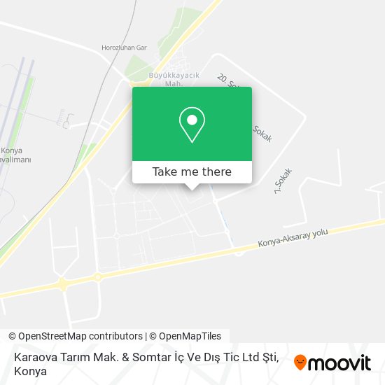 Karaova Tarım Mak. & Somtar İç Ve Dış Tic Ltd Şti map