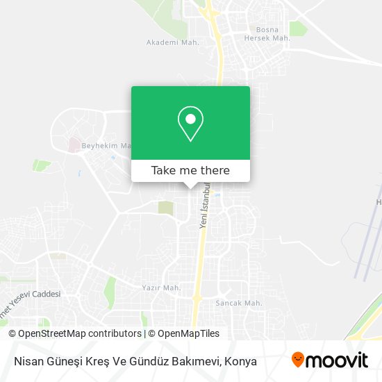 Nisan Güneşi Kreş Ve Gündüz Bakımevi map